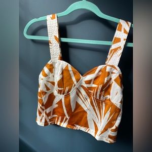 brand new Rose and Olive, crop top. Medium